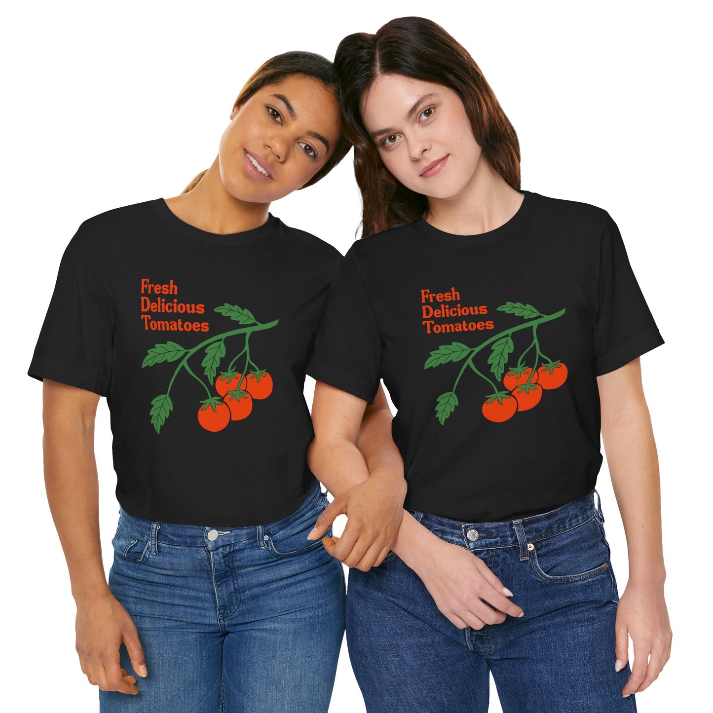 Fresh Delicious Tomatoes T-Shirt | Bella Canvas FDT