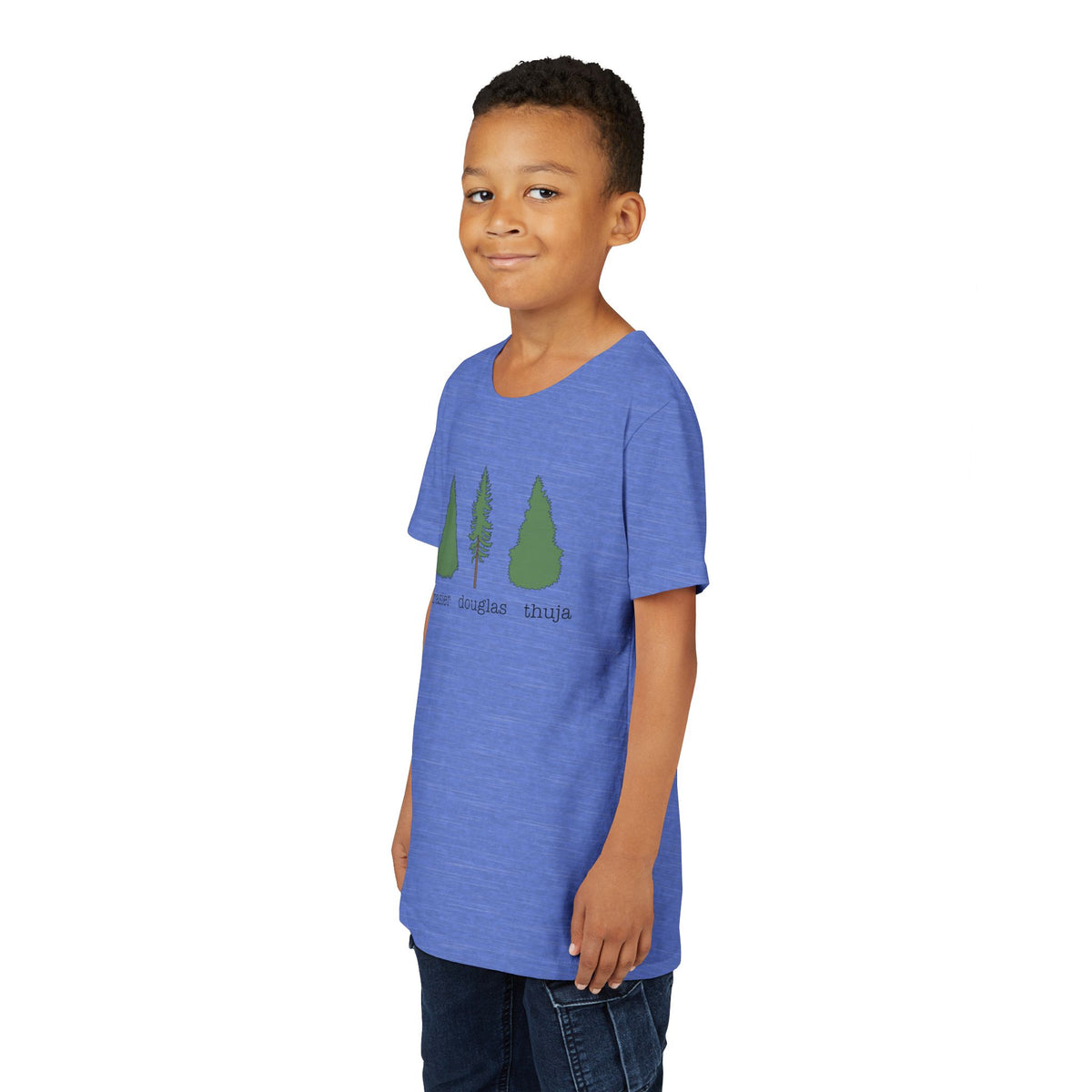 Youth Short Sleeve Tee – Fraser Douglas Thuja Tree Lover Shirt