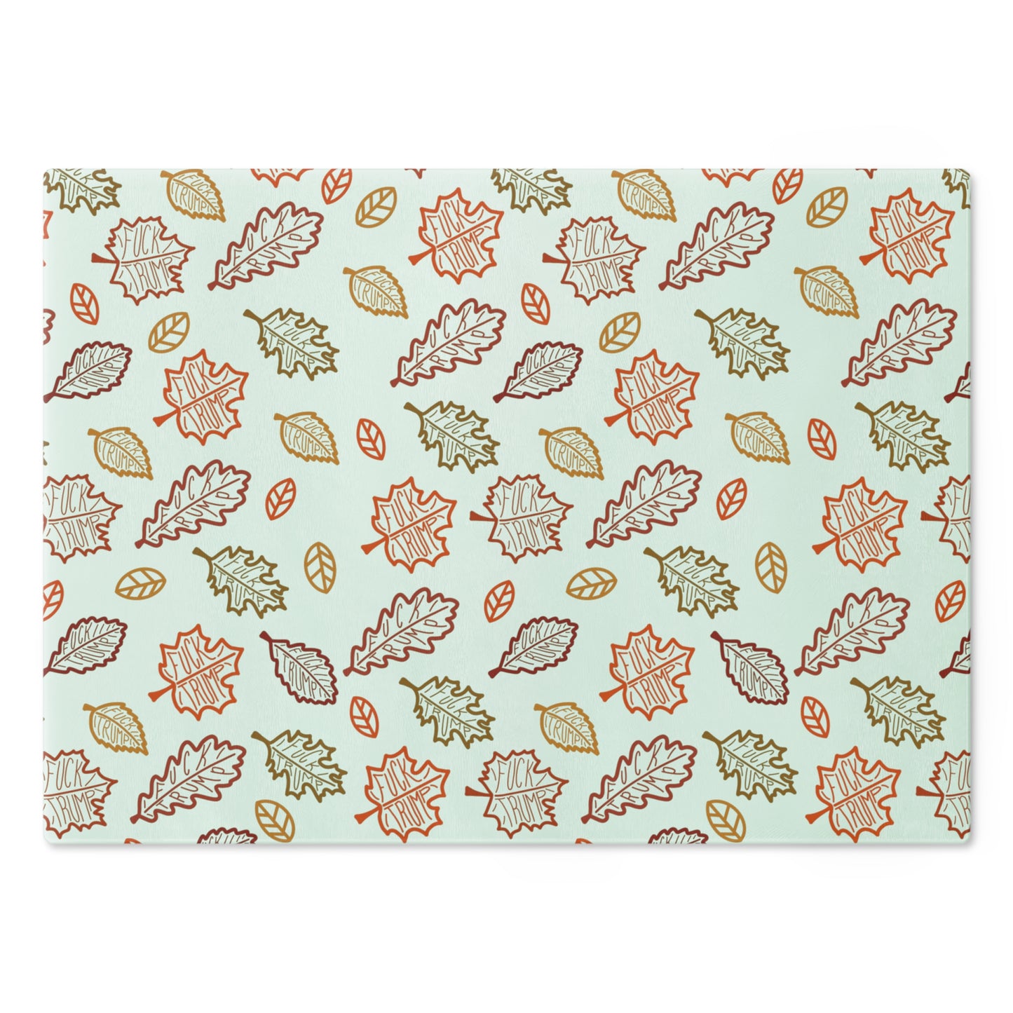 Slightly Subtle Autumn Leaves Cutting Board, Fall Kitchen Decor, Thanksgiving Gift, Nature Lover Kitchenware, Rustic Dining Essential