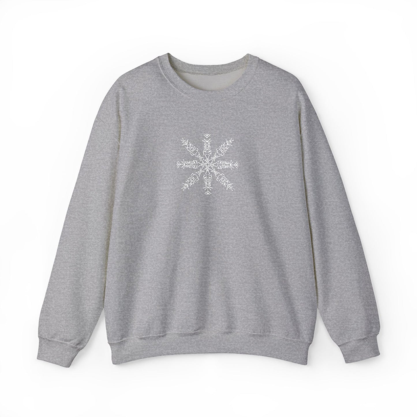 Slightly Subtle Snowflake Unisex Heavy Blend™ Crewneck Sweatshirt