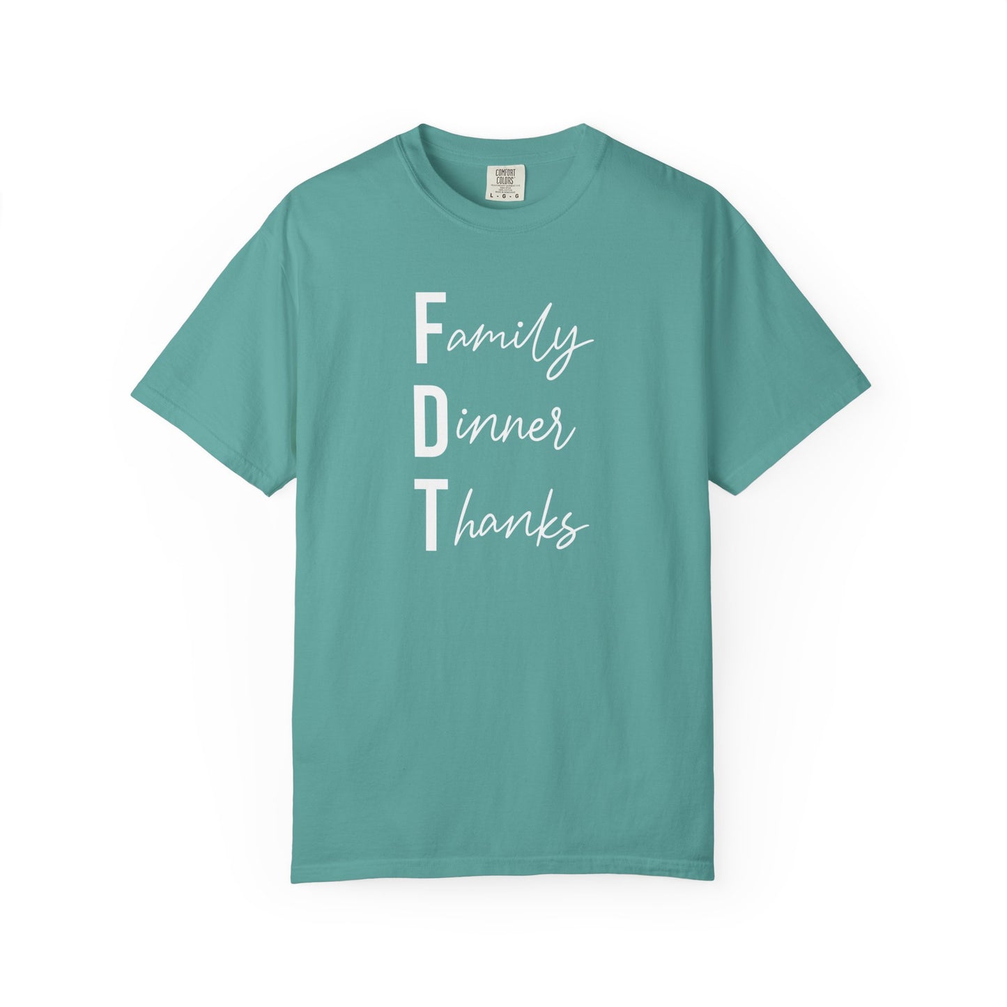 Family Dinner Thanks T-Shirt fdt Thanksgiving Family Gathering Tee