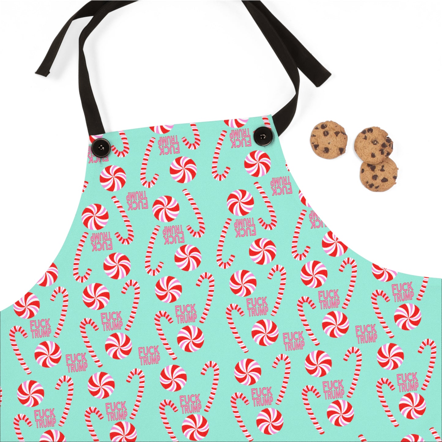 Slightly Subtle Peppermint Apron (AOP)