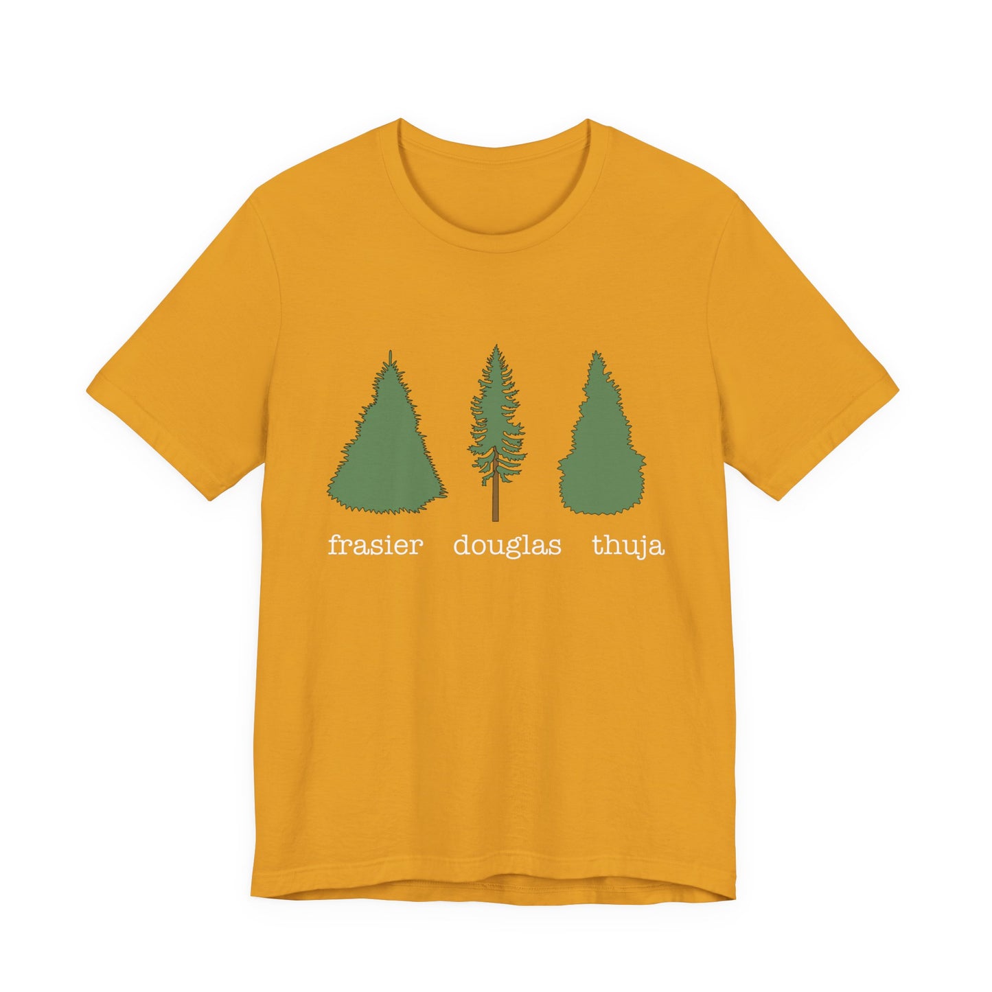 Frasier Douglas Thuja FDT Pine Tree Tee for Nature Lovers, Unisex Birthday Gift, Casual Wear, Outdoor Adventure Shirt, Eco-Conscious Style