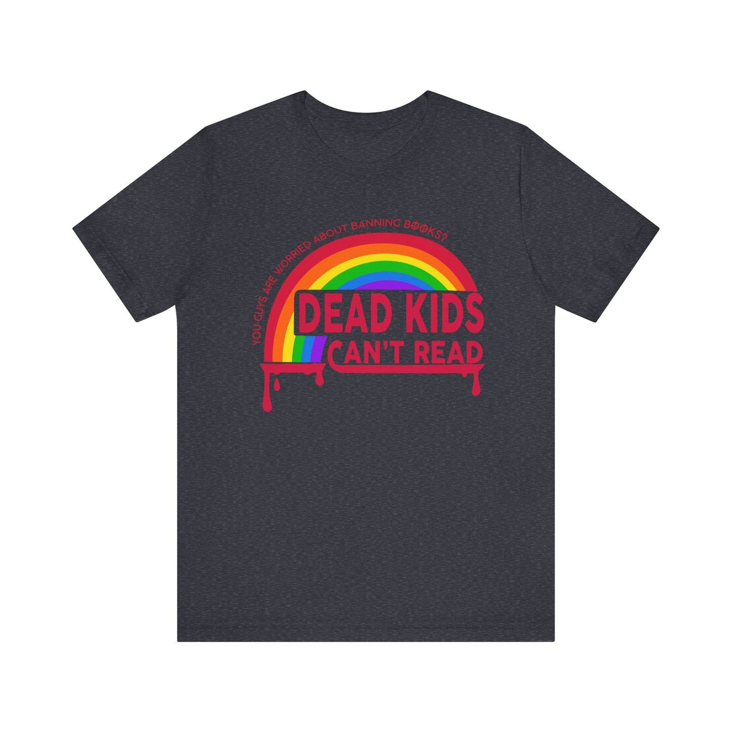 Bleeding Rainbow Unisex Jersey Short Sleeve Tee