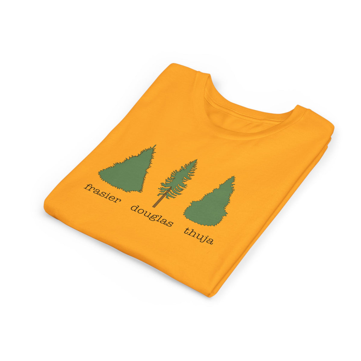 Youth Short Sleeve Tee – Fraser Douglas Thuja Tree Lover Shirt