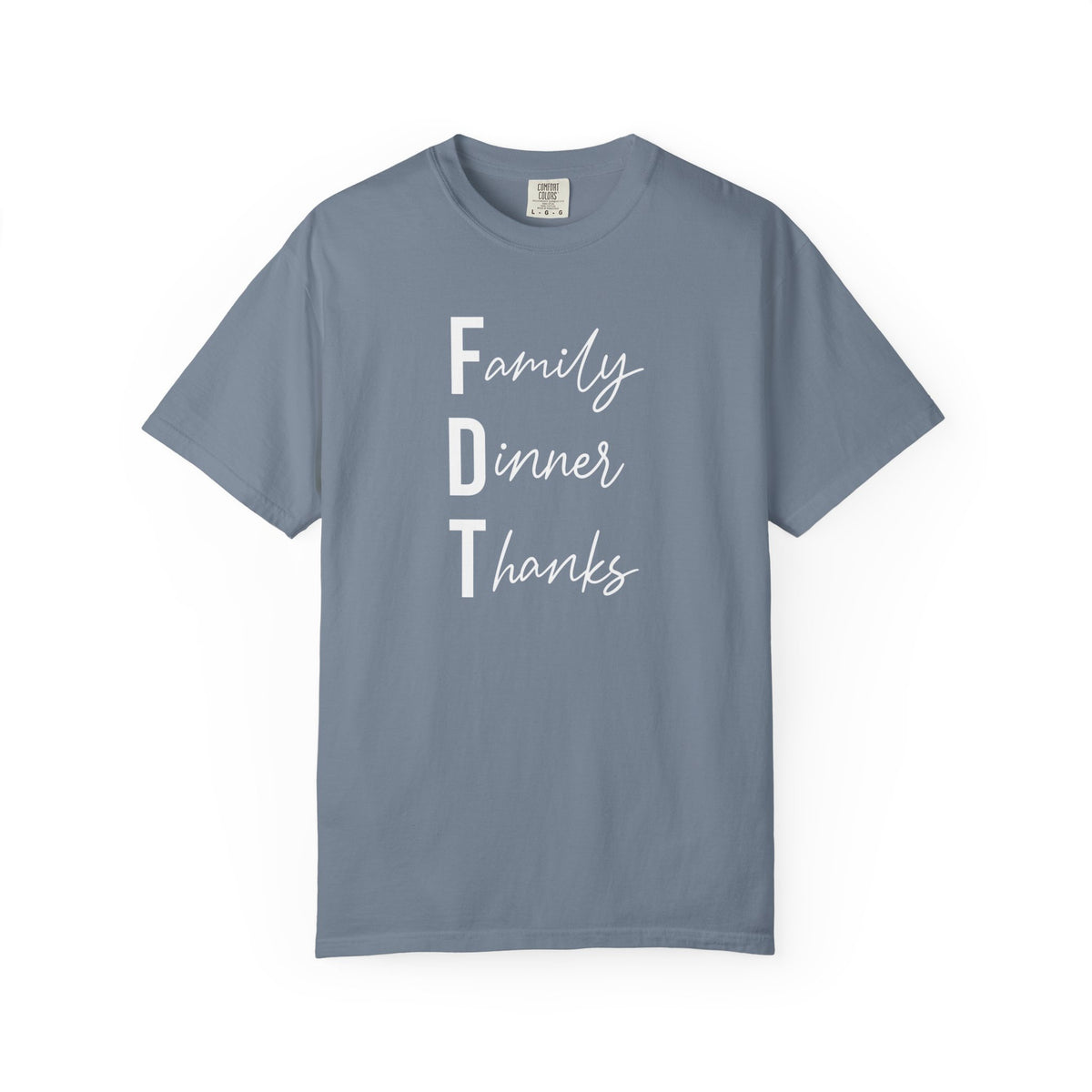 Family Dinner Thanks T-Shirt fdt Thanksgiving Family Gathering Tee
