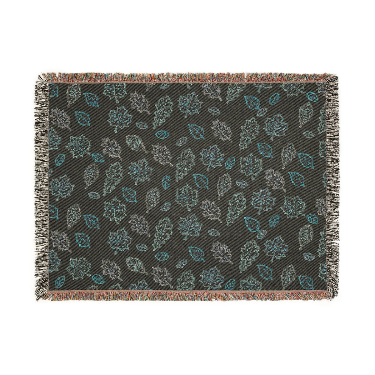 Slightly Subtle Autumn Leaves FDT Cozy Woven Blanket for Home Decor, Perfect for Fall, Chic Gift, Snuggle Companion, Warm Home Addition
