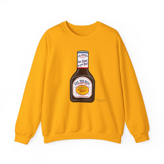 Sweet Eat the Rich Unisex Heavy Blend™ Crewneck Sweatshirt