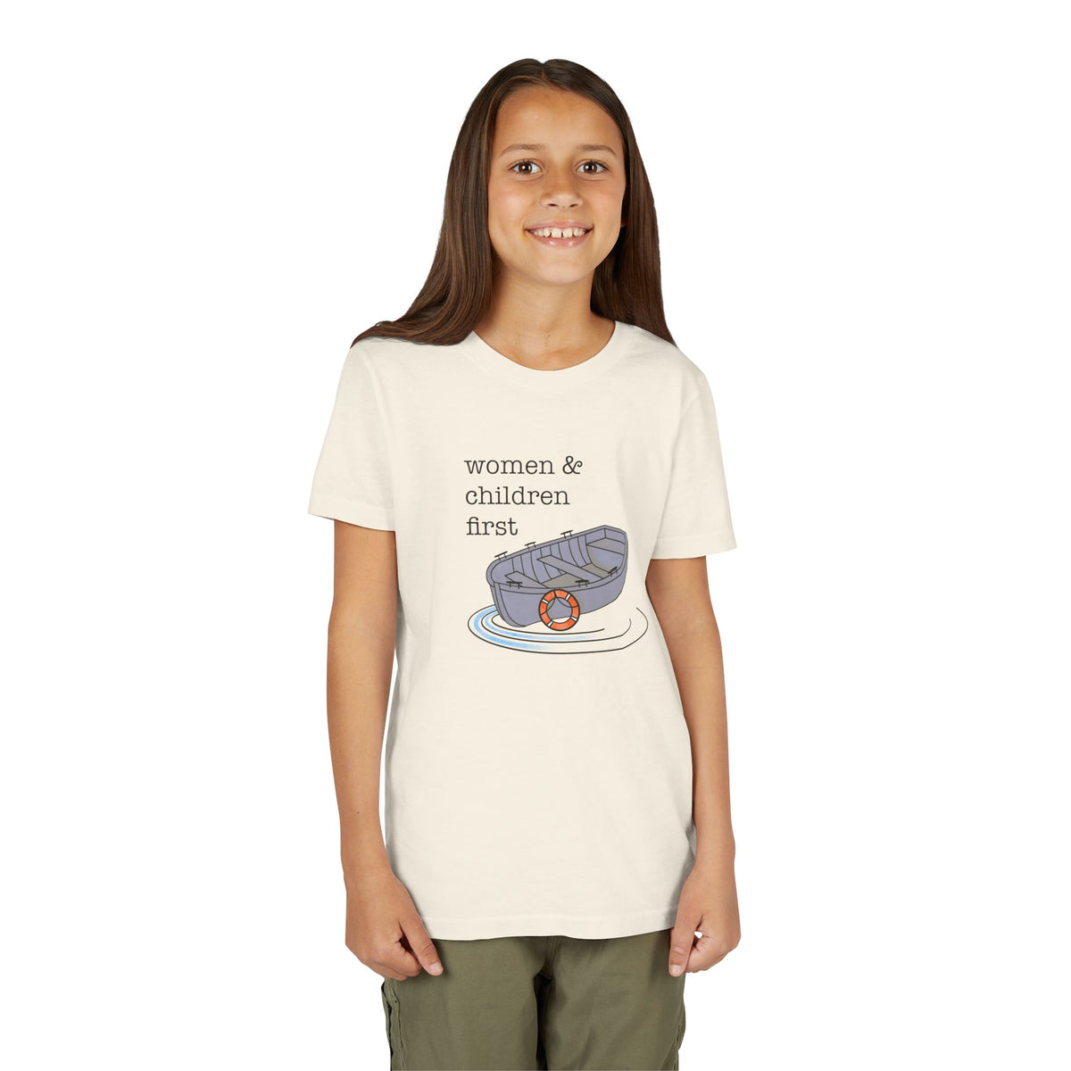 Women & Children First Youth T-Shirt