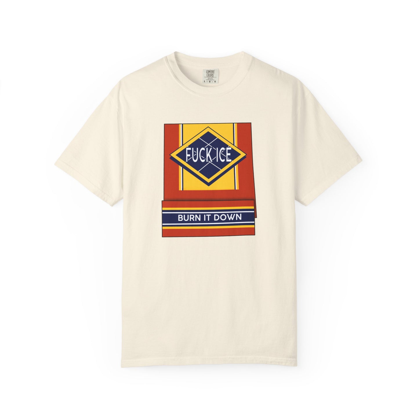 Matchbook Burn It Down T-Shirt | Political Protest Graphic Tee