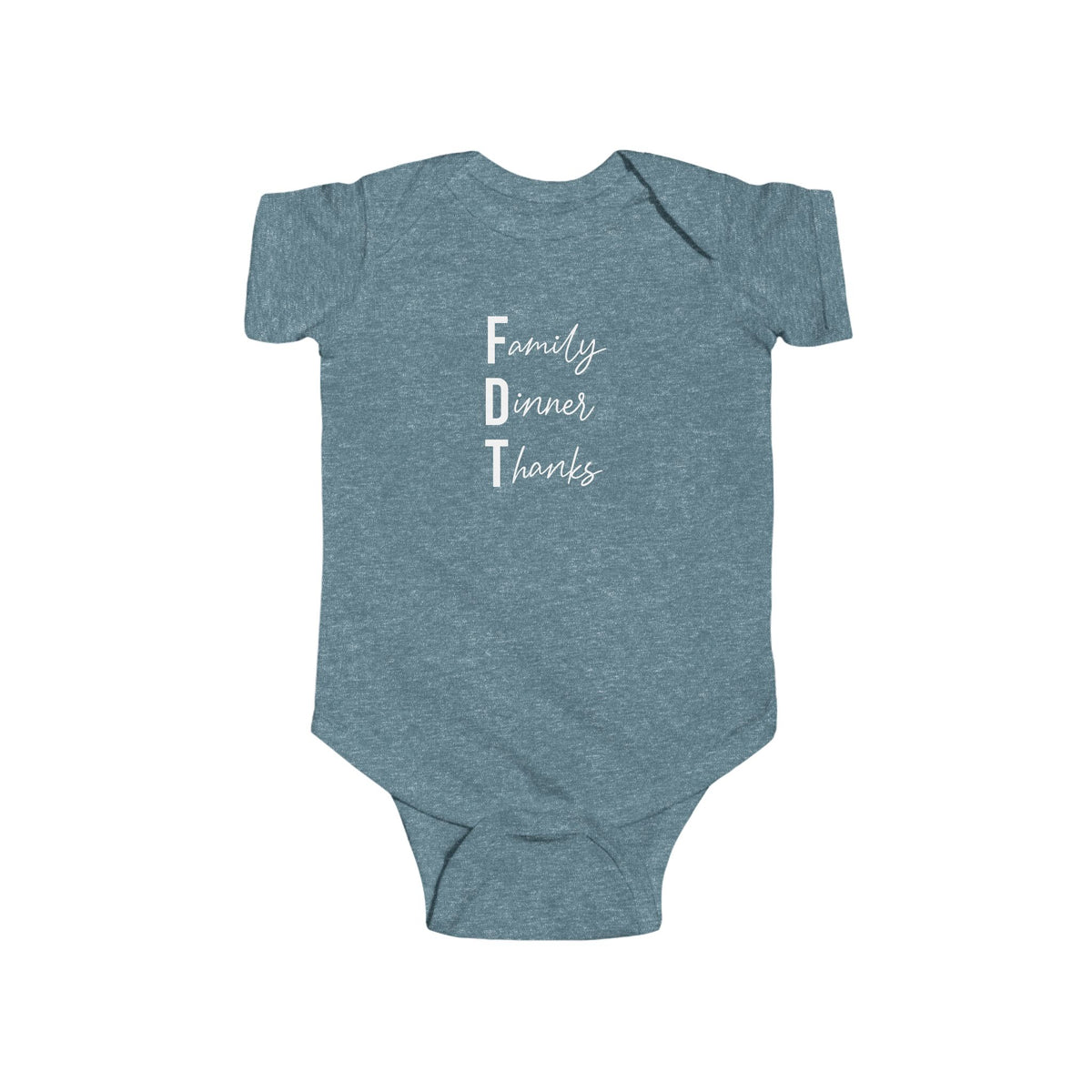 Family Dinner Thanks Infant Bodysuit FDT