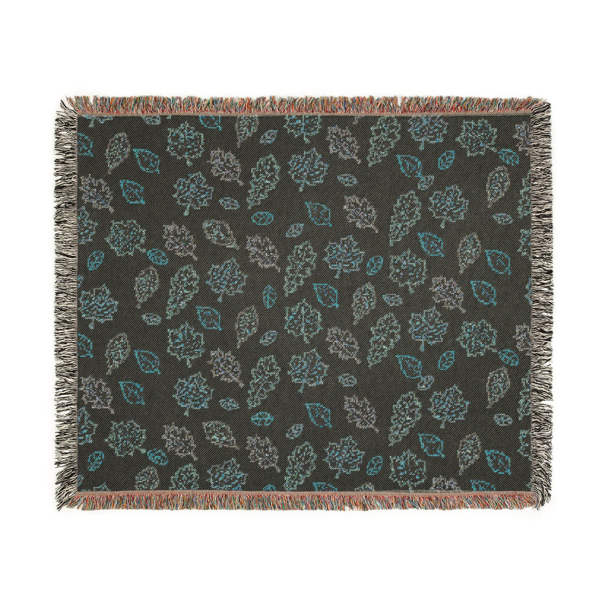 Slightly Subtle Autumn Leaves FDT Cozy Woven Blanket for Home Decor, Perfect for Fall, Chic Gift, Snuggle Companion, Warm Home Addition