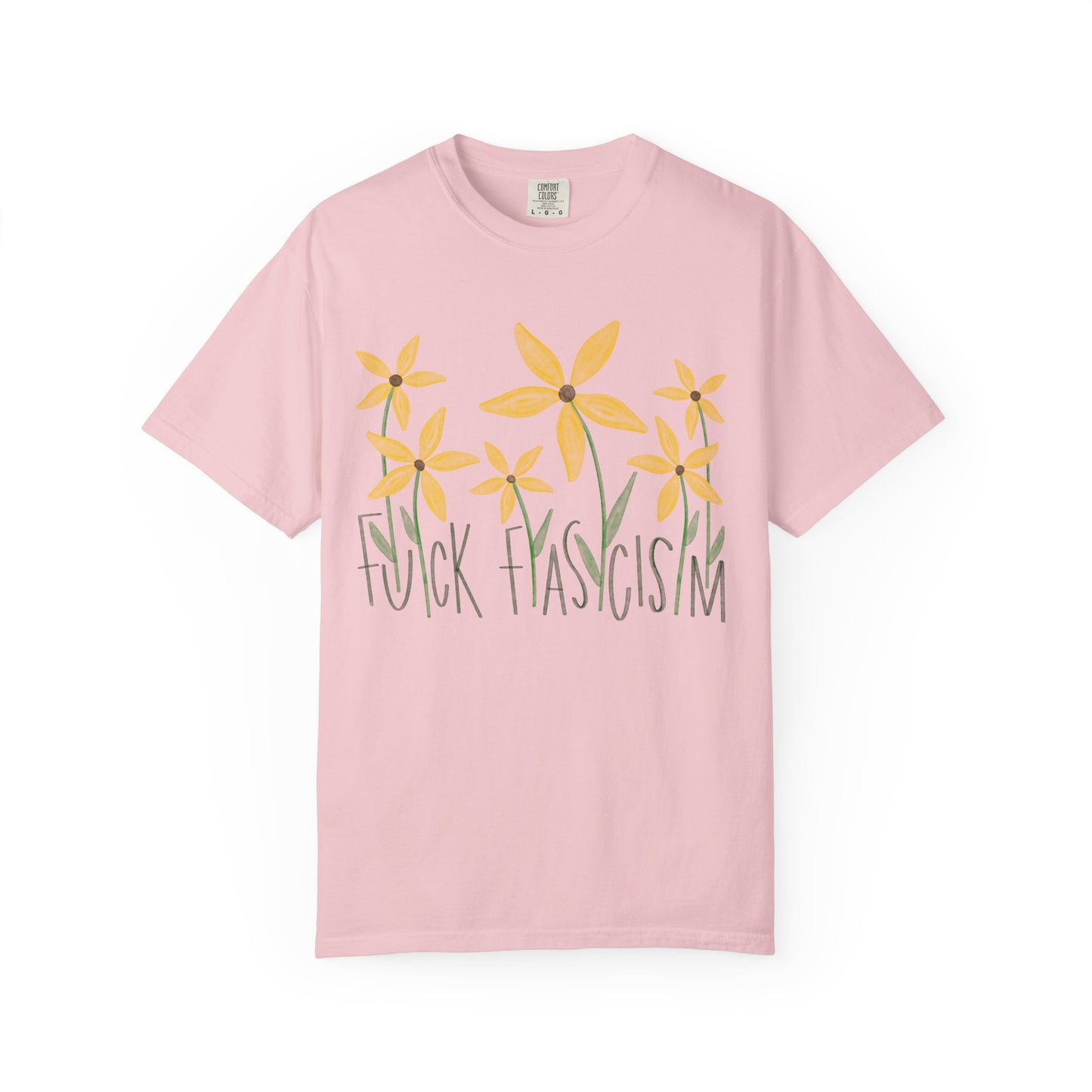 Slightly Subtle Black Eyed Susan T-Shirt | Yellow Floral Comfort Colors Tee
