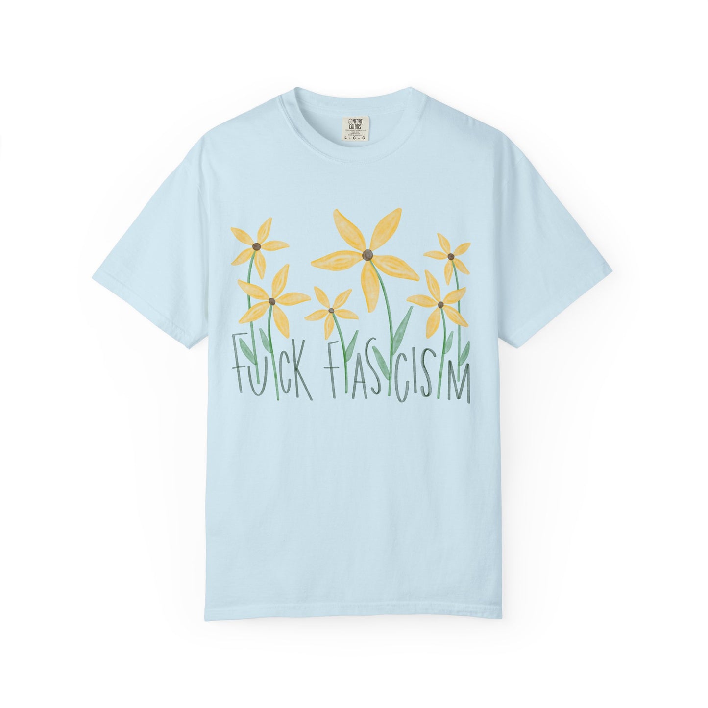 Slightly Subtle Black Eyed Susan T-Shirt | Yellow Floral Comfort Colors Tee