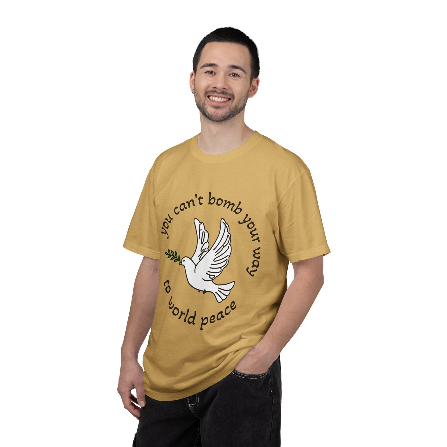 Bombs for World Peace Comfort Colors T Shirt