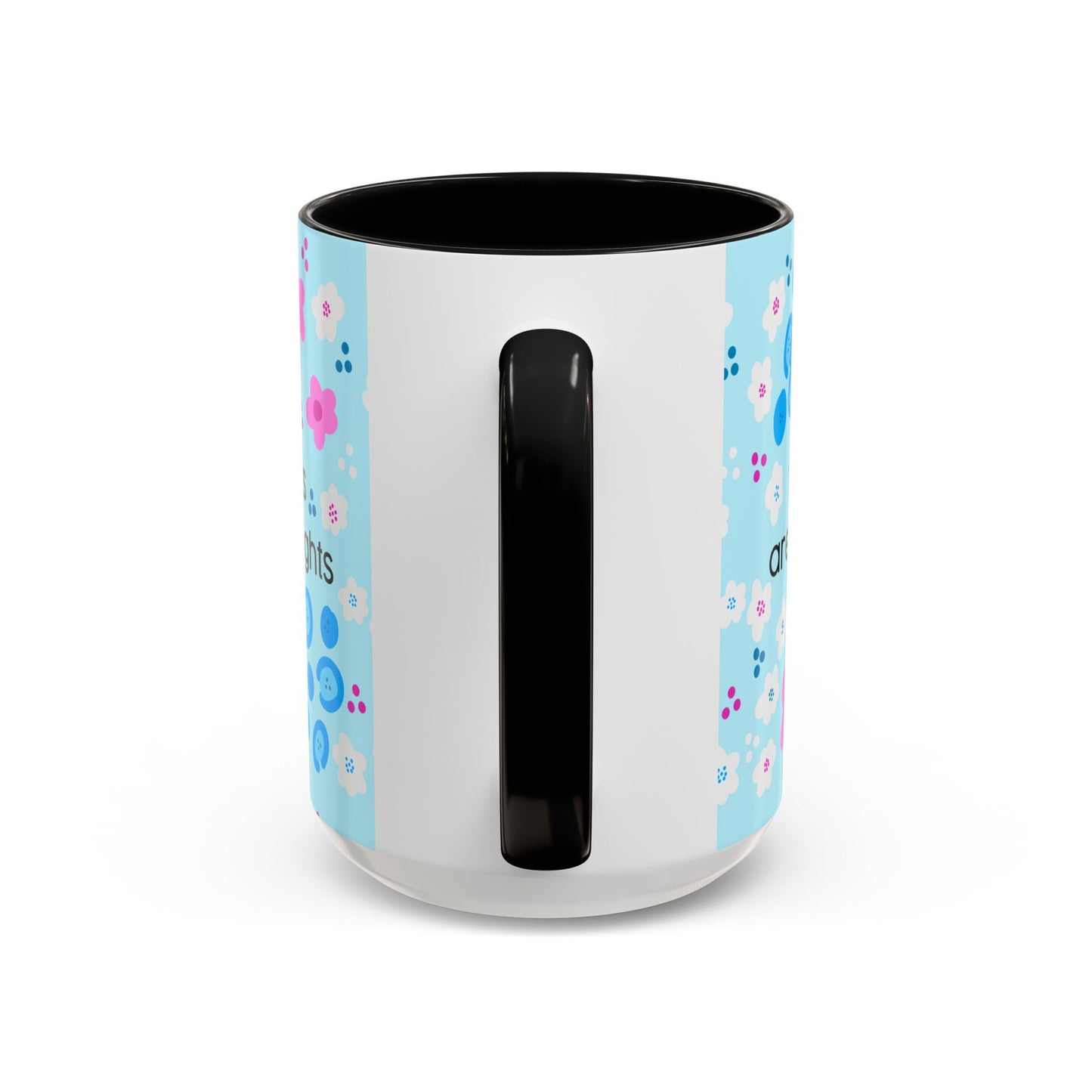 Trans Rights Are Human Rights Coffee Mug | Accent 11oz or 15oz