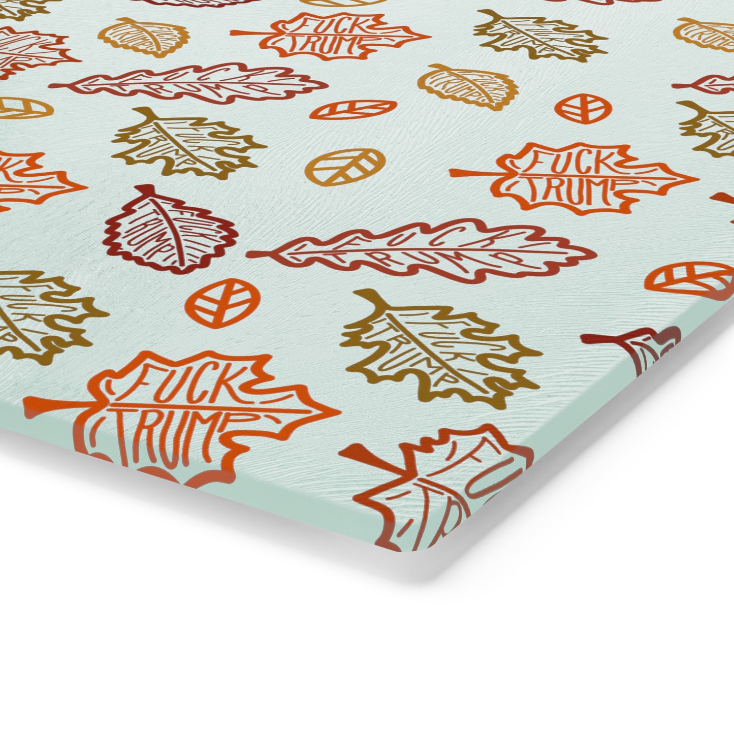 Slightly Subtle Autumn Leaves Cutting Board, Fall Kitchen Decor, Thanksgiving Gift, Nature Lover Kitchenware, Rustic Dining Essential