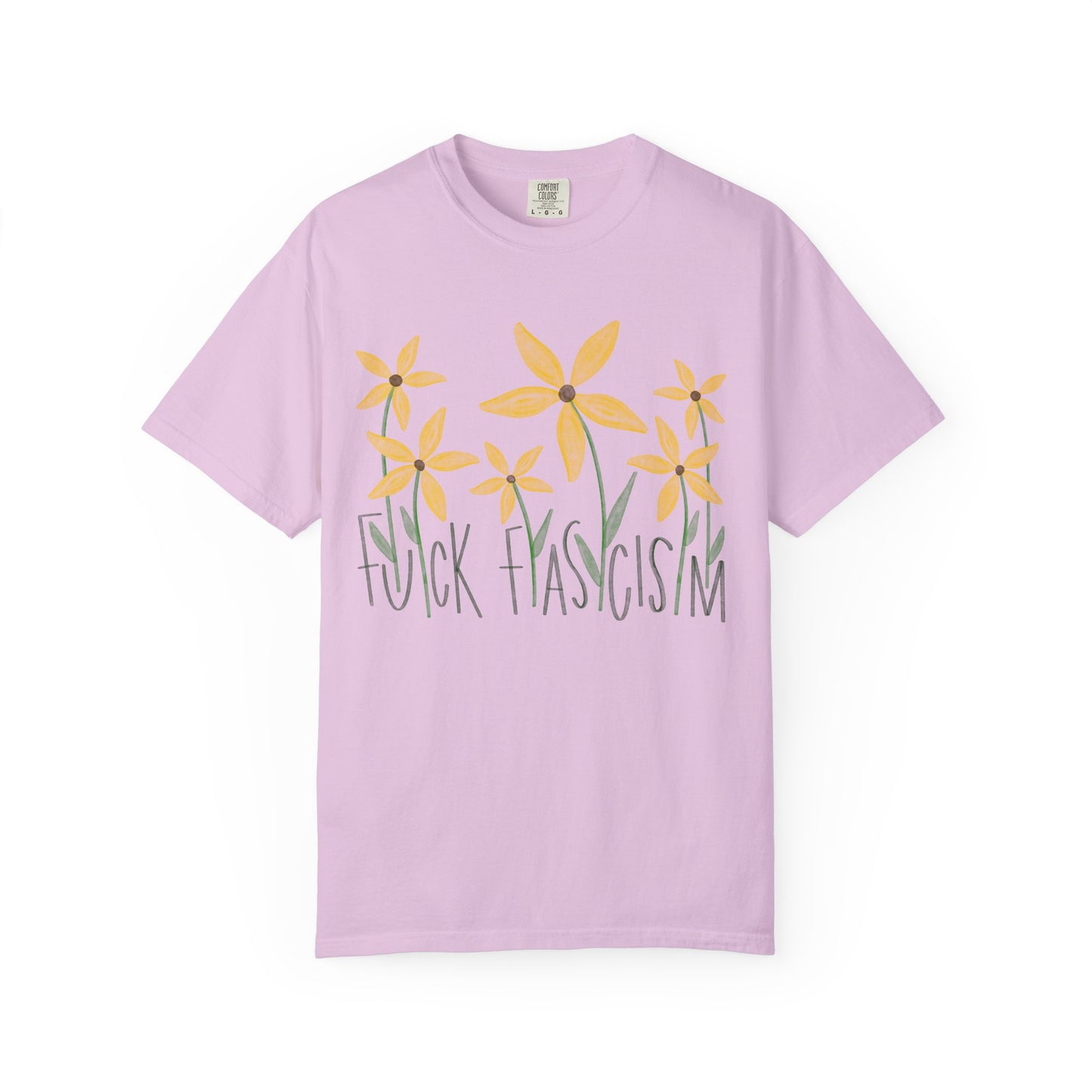 Slightly Subtle Black Eyed Susan T-Shirt | Yellow Floral Comfort Colors Tee