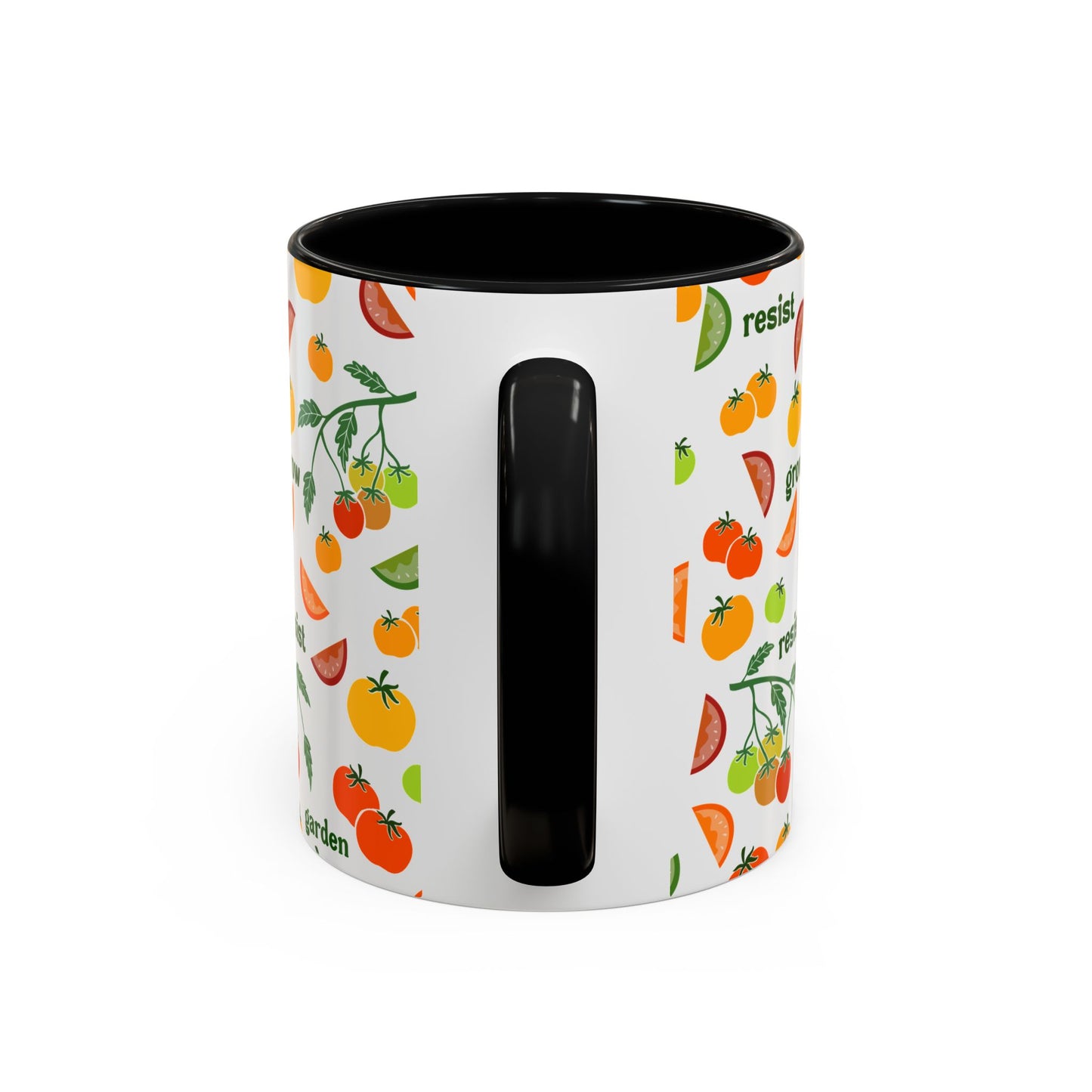 Resist Grow Garden tomatoes coffee mug | Accent Mug 11oz 15oz