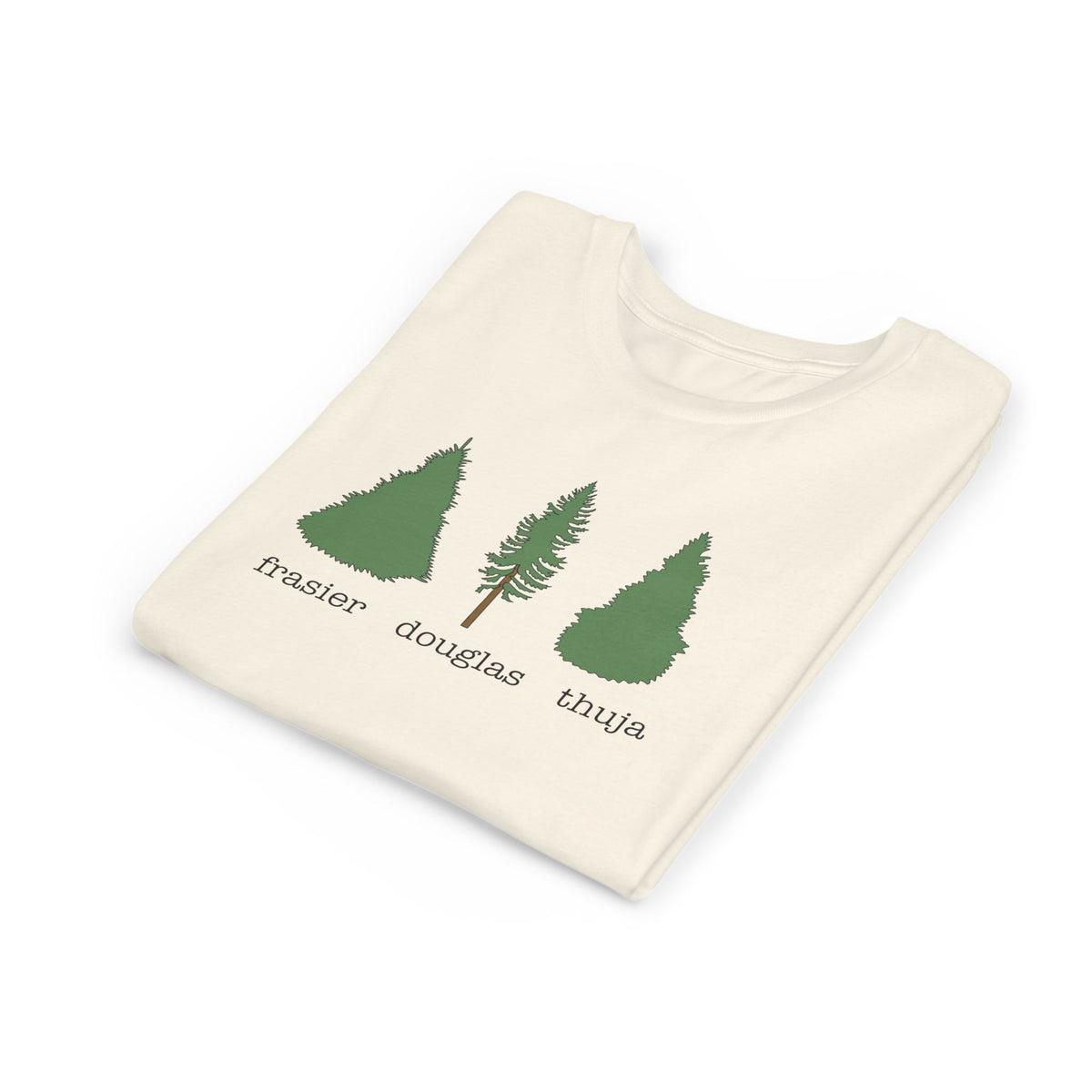 Youth Short Sleeve Tee – Fraser Douglas Thuja Tree Lover Shirt