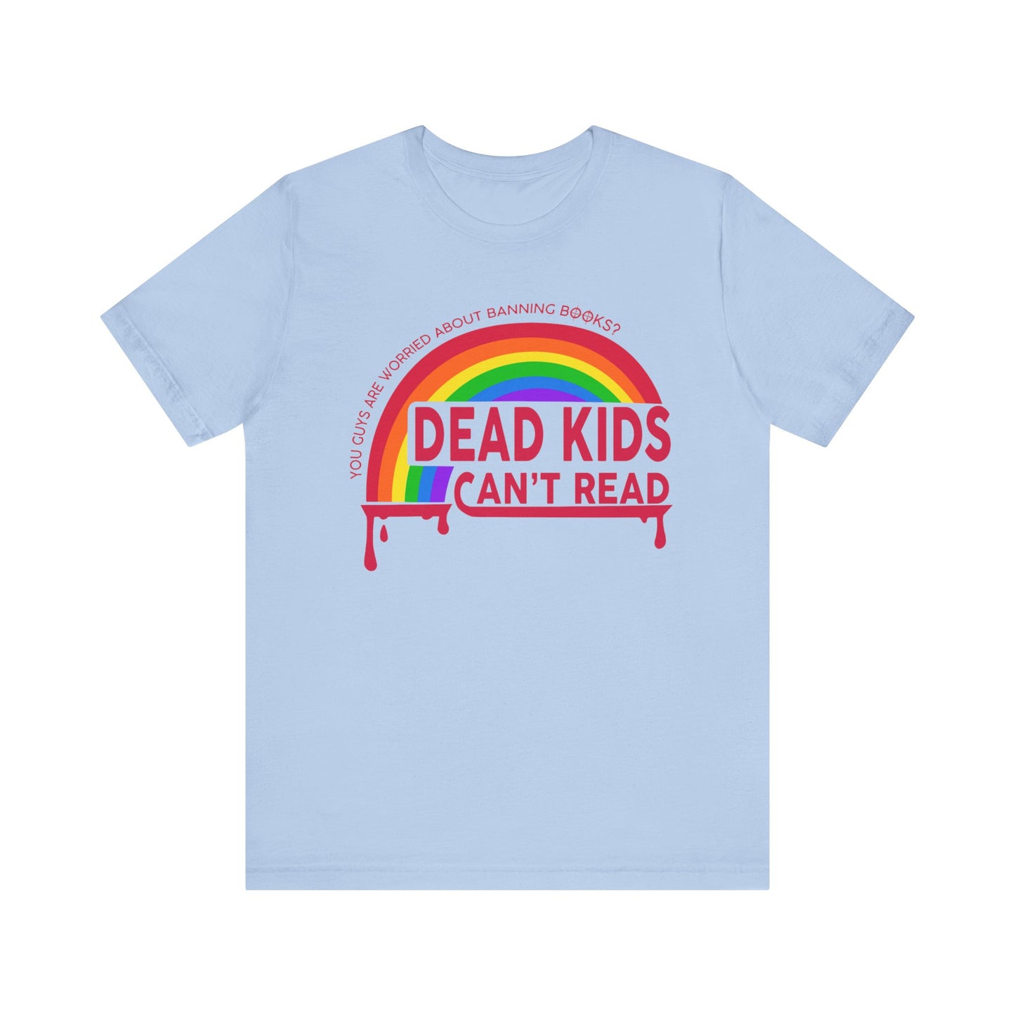 Bleeding Rainbow Unisex Jersey Short Sleeve Tee