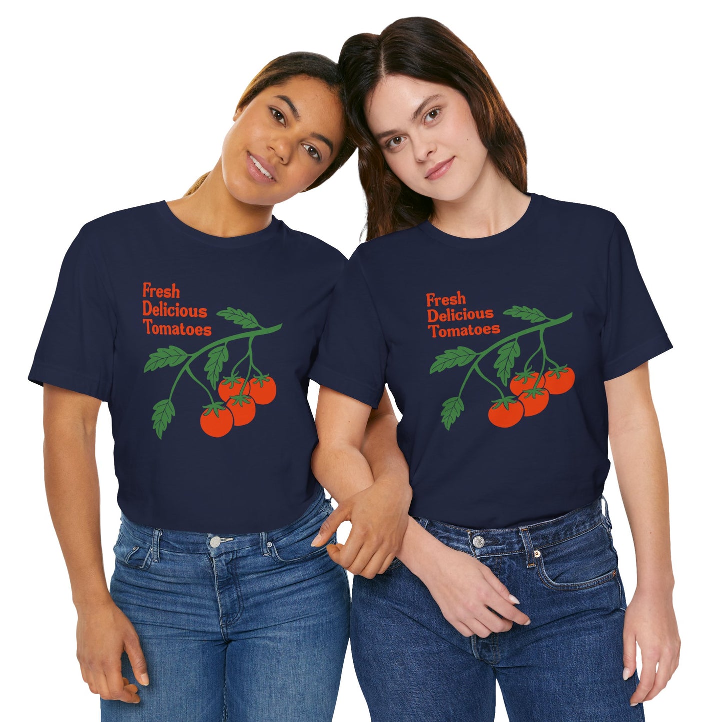 Fresh Delicious Tomatoes T-Shirt | Bella Canvas FDT
