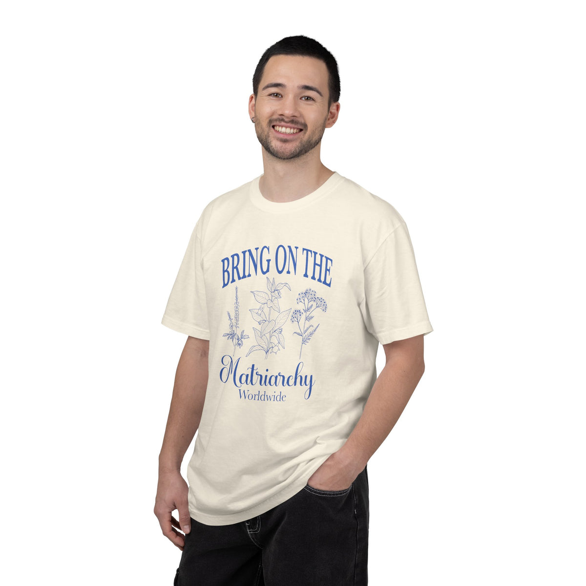 Bring On The Matriarchy T-shirt Feminist Floral Graphic Tee