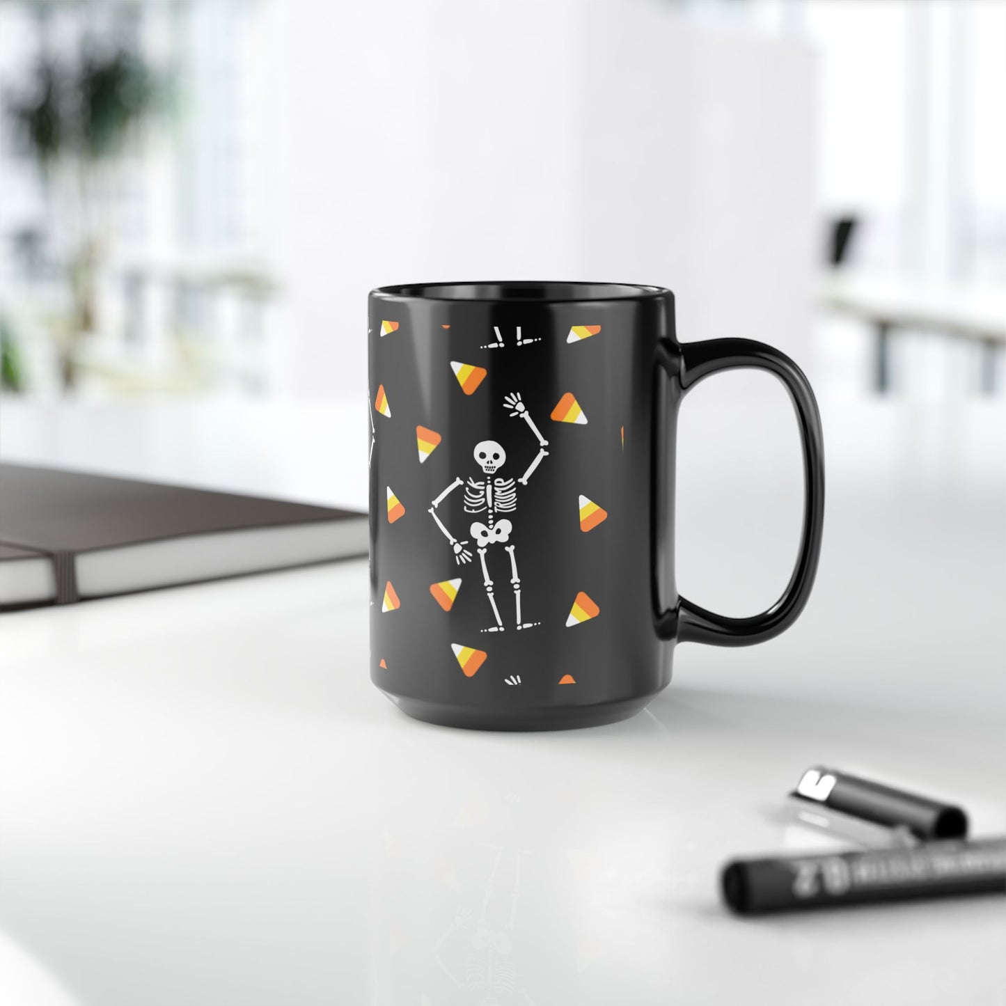 Slightly Subtle Halloween Skeleton Mug - Spooky Trump Coffee Cup for Fall, Autumn Decor, Holiday Gift, Skeleton Lovers, Fun Party Mug