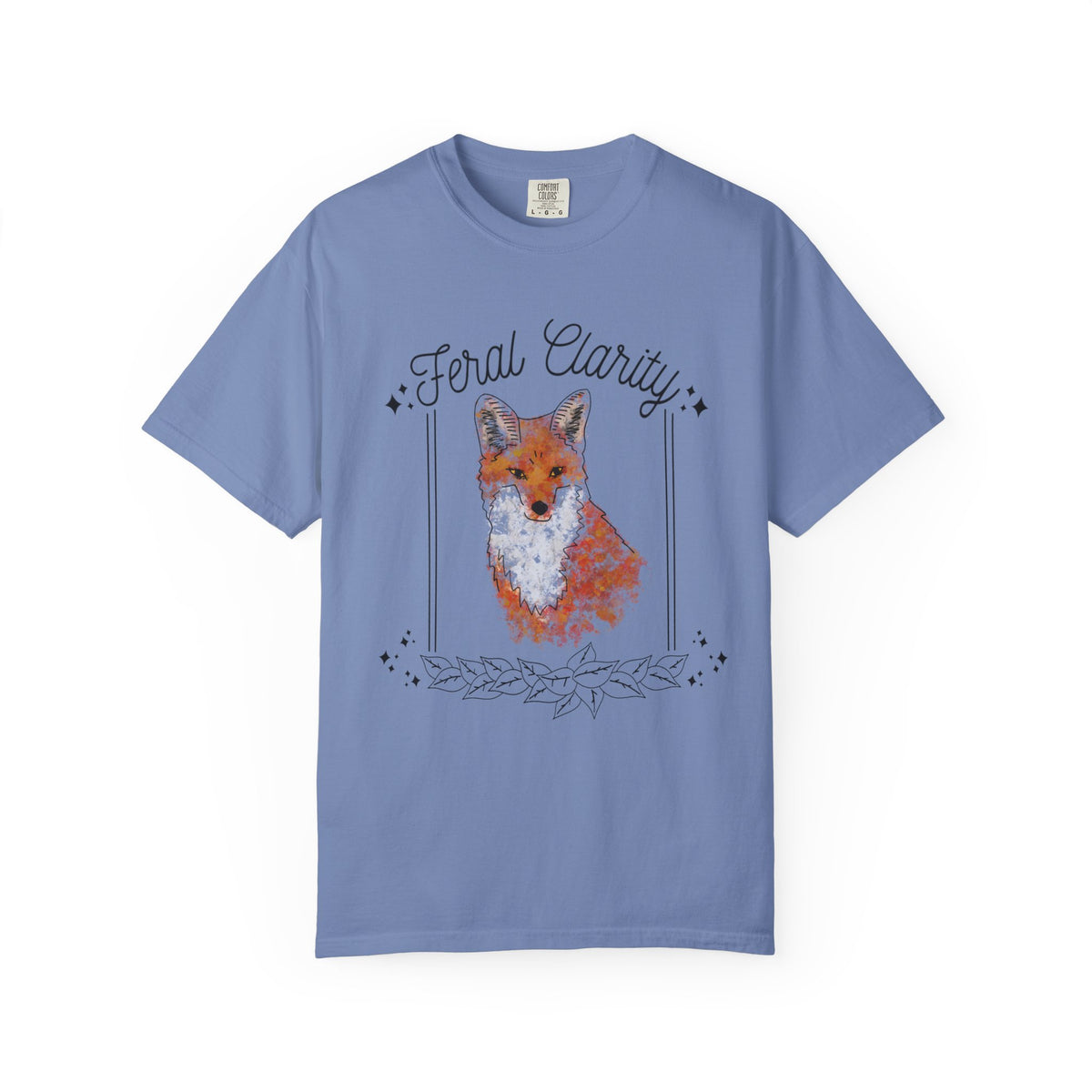 Feral Clarity Fox Graphic T-Shirt