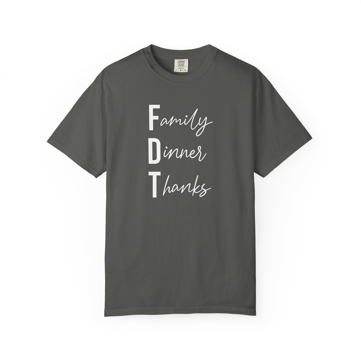 Family Dinner Thanks T-Shirt fdt Thanksgiving Family Gathering Tee