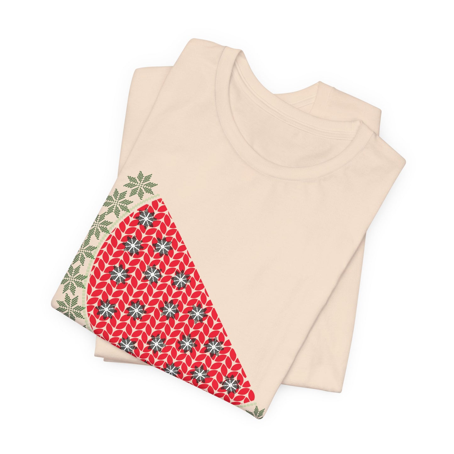 Watermelon Ugly Sweater Unisex Jersey Short Sleeve Tee