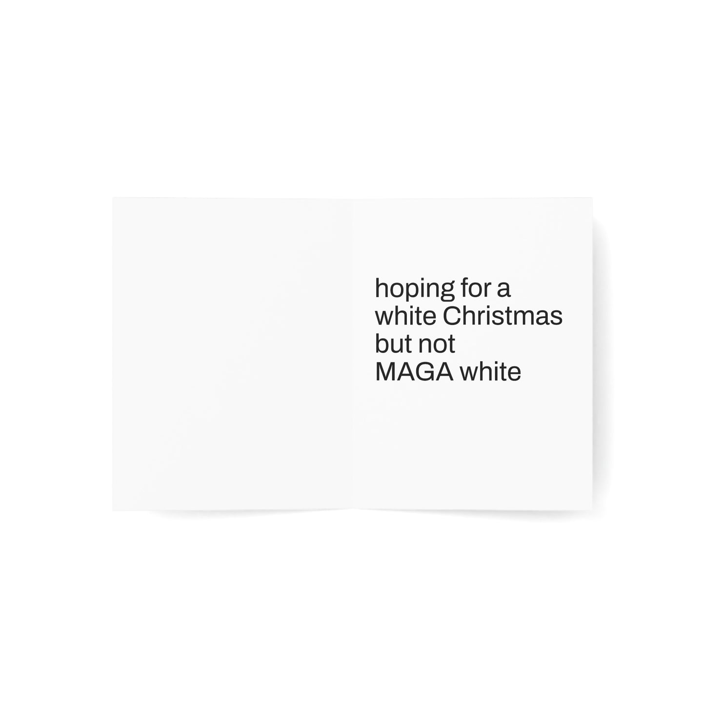Let It Snow Snowman FDT Holiday Greeting Cards  Pack of 1 / 10 / 30 / 50