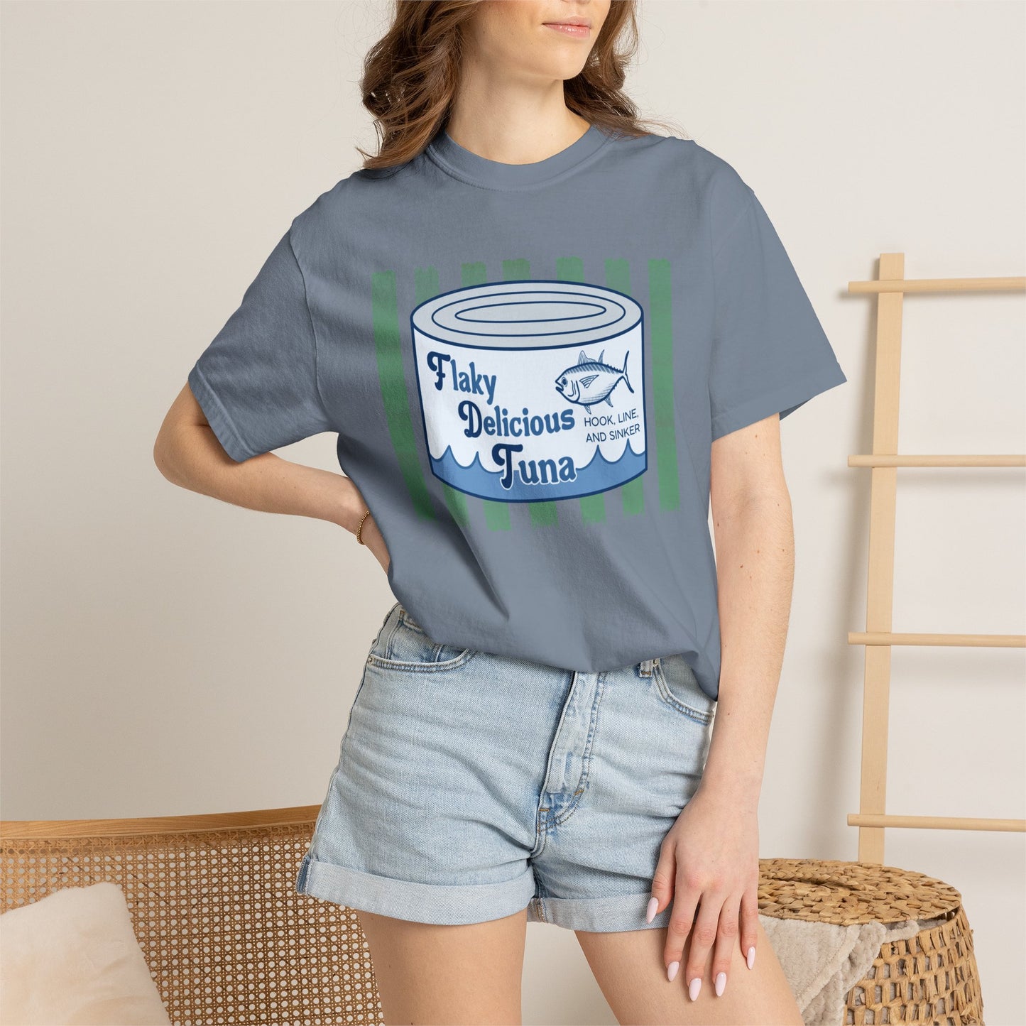 Flaky Delicious Tuna Garment-Dyed T-shirt Comfort Colors FDT