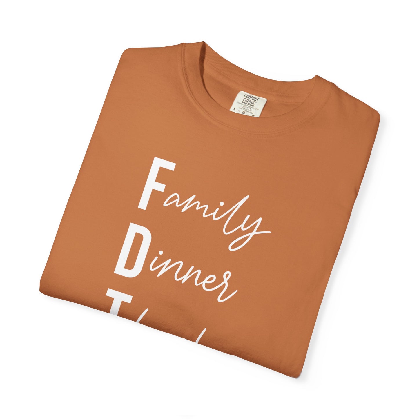 Family Dinner Thanks T-Shirt fdt Thanksgiving Family Gathering Tee