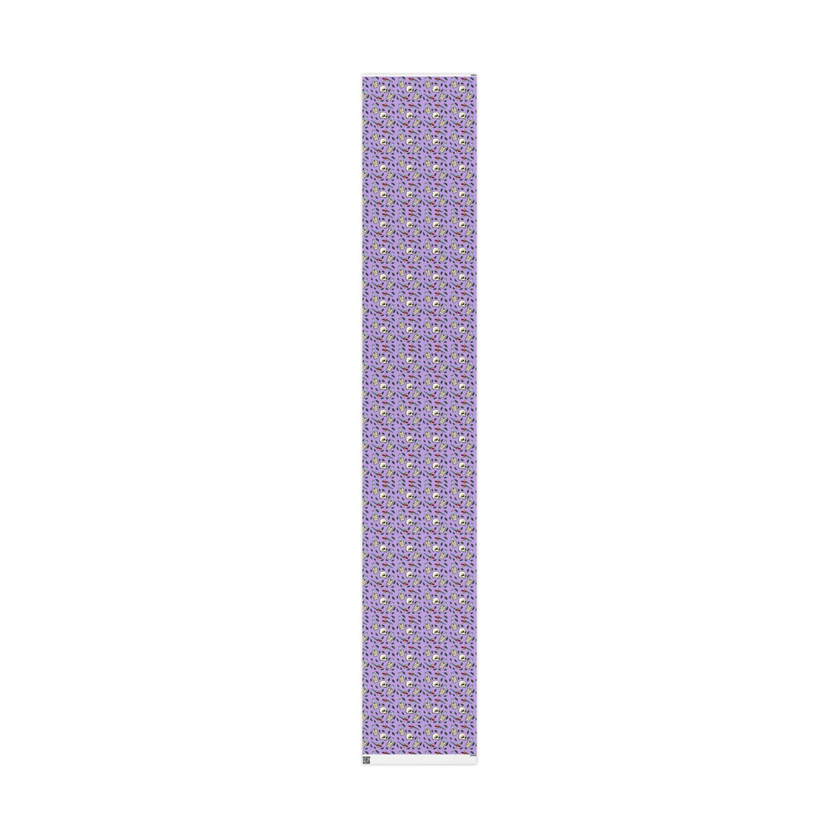 Aqua Tofana Purple Witchy Skull Wrapping Paper Feminist Spiritual Occult Gift Wrap