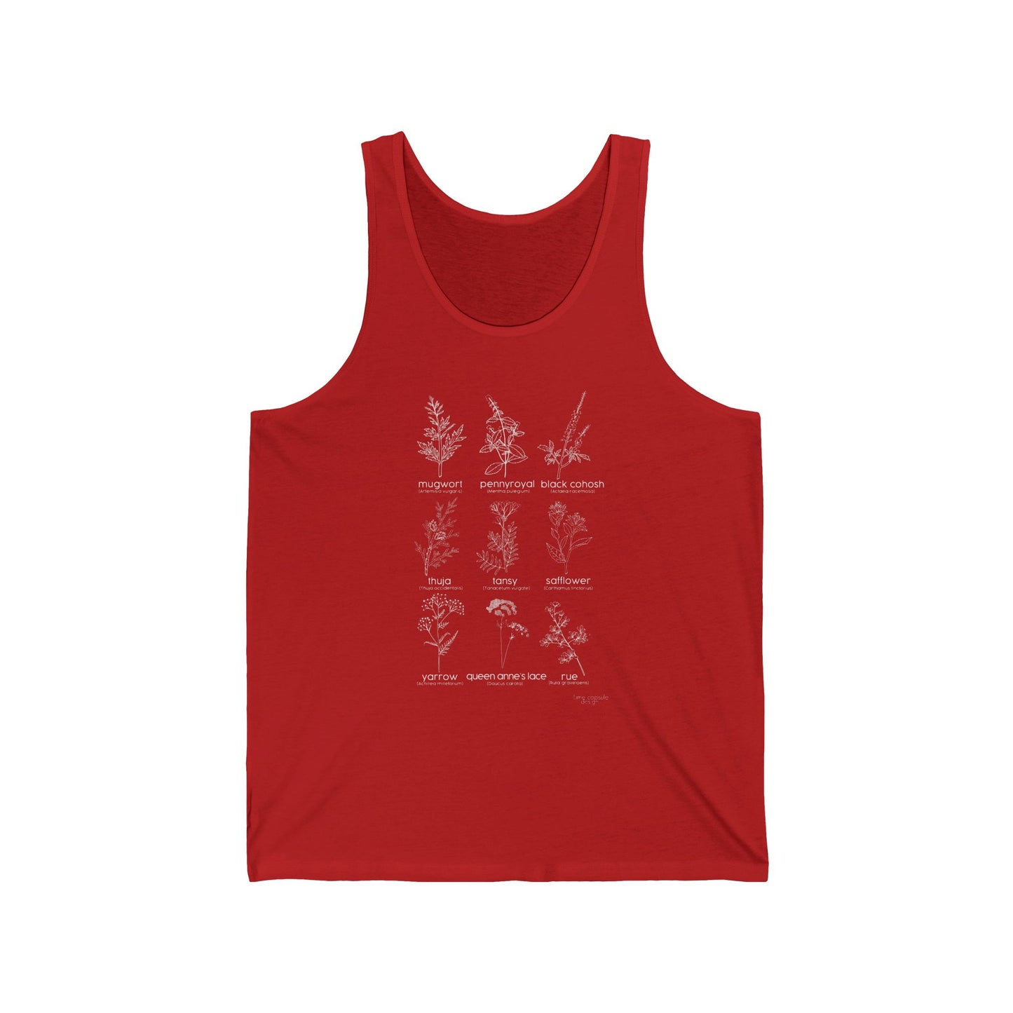 Herbs for Reproductive Freedom Unisex Jersey Tank