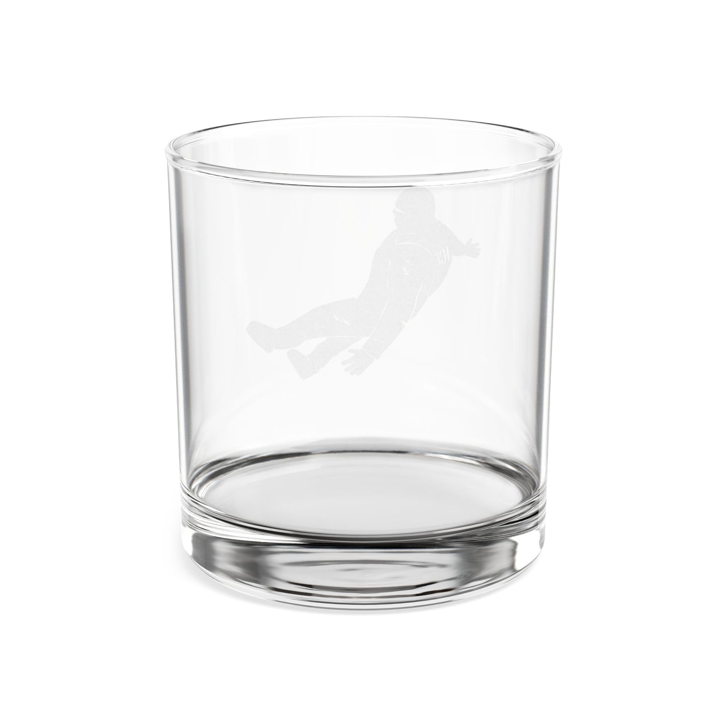 Anti ICE Rocks Glass Silhouette Whiskey Glass | Engraved 10.5oz