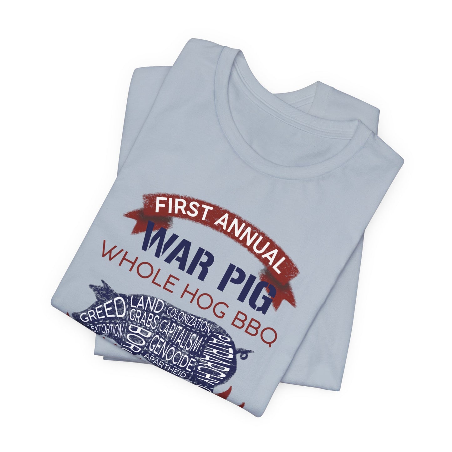 Whole Hog Pig Roast Unisex Jersey Short Sleeve Tee