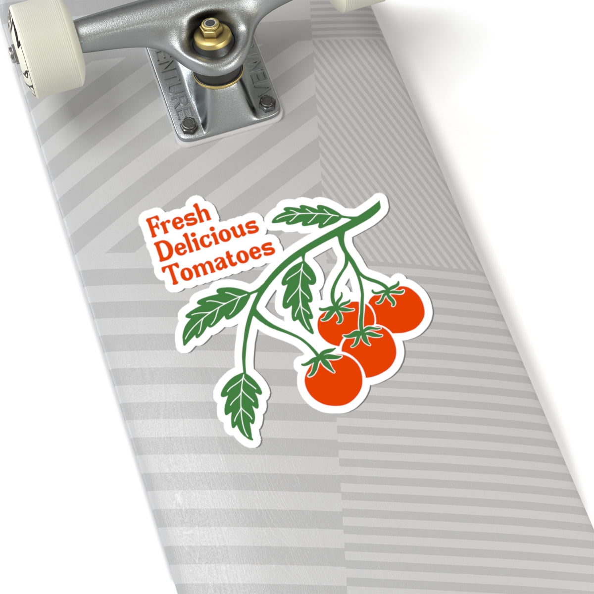 Fresh Delicious Tomatoes Sticker | Kiss-Cut Produce Decal FDT
