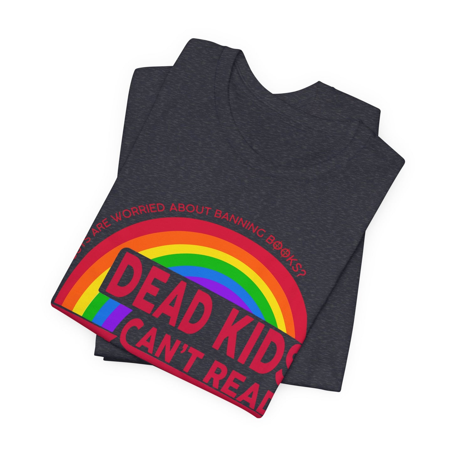 Bleeding Rainbow Unisex Jersey Short Sleeve Tee