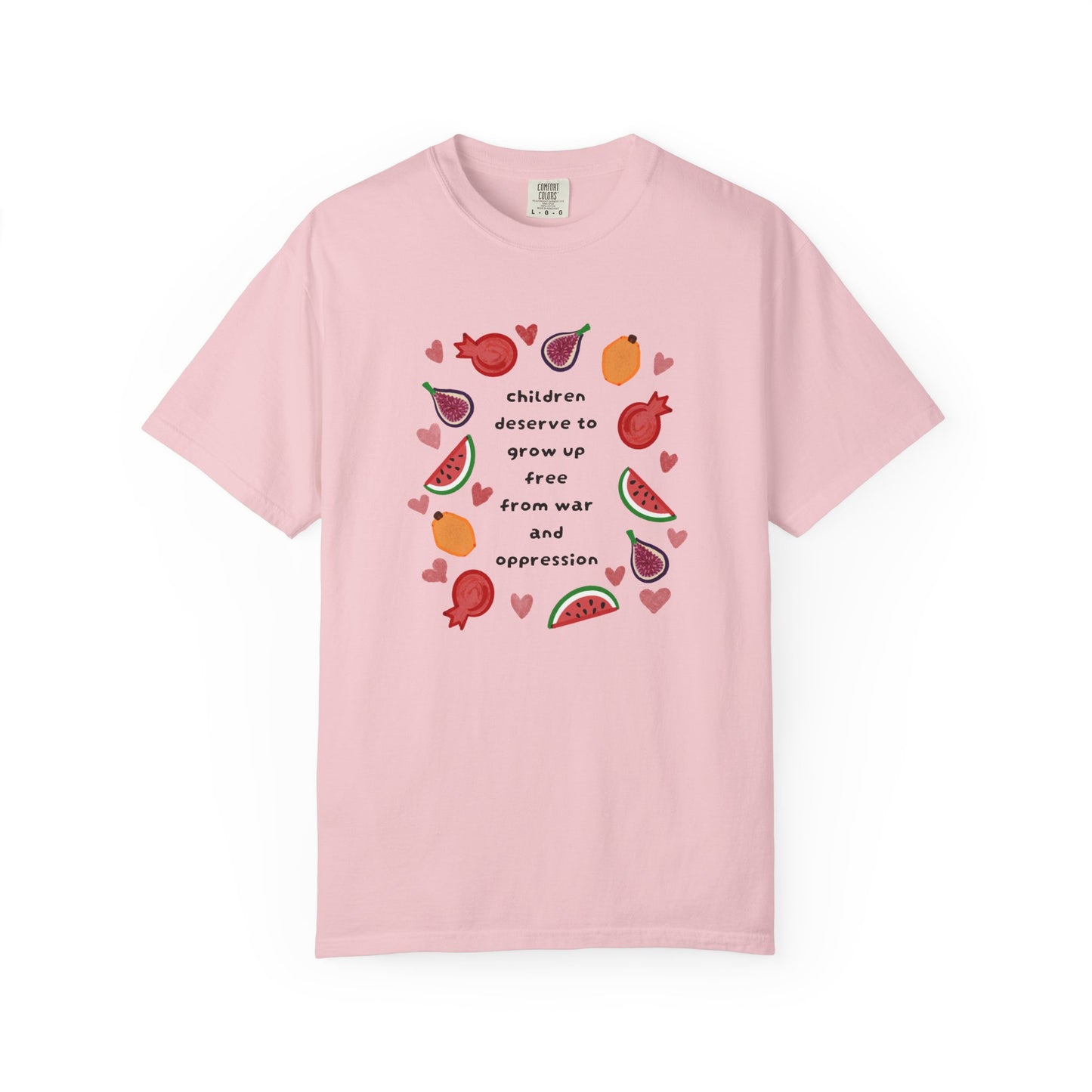 Children Deserve to Grow Up Tee Anti War Peace & Freedom Statement T-Shirt
