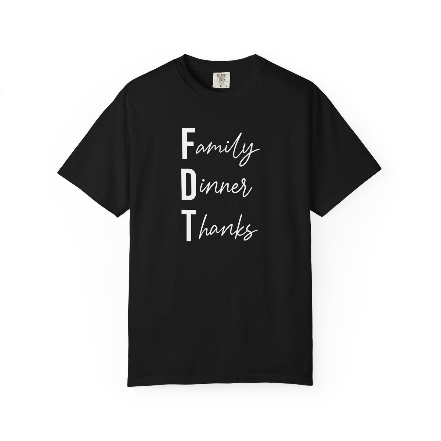 Family Dinner Thanks T-Shirt fdt Thanksgiving Family Gathering Tee