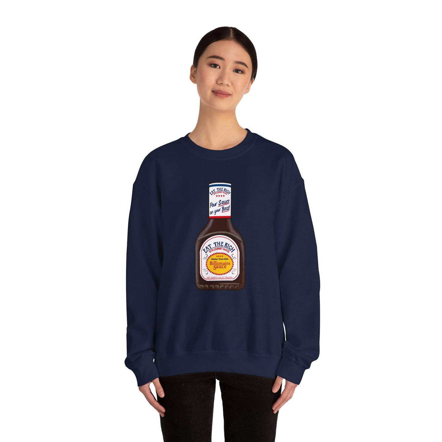 Sweet Eat the Rich Unisex Heavy Blend™ Crewneck Sweatshirt