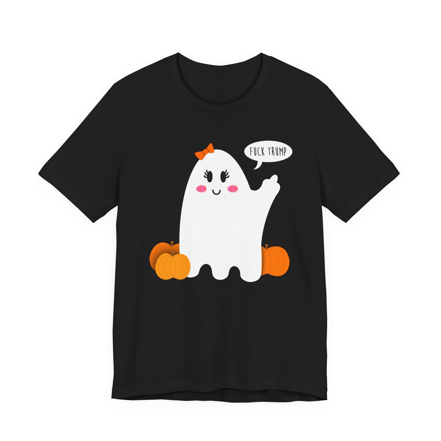 Slightly Subtle Cute Ghost Halloween Humor Unisex Tee, Casual Ghost Shirt, Funny Halloween Gift, Statement Tee for Parties, October Apparel