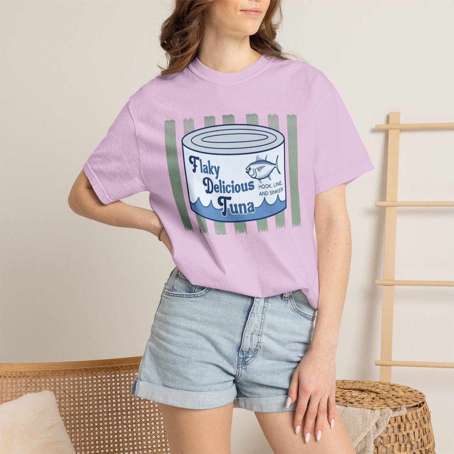 Flaky Delicious Tuna Garment-Dyed T-shirt Comfort Colors FDT