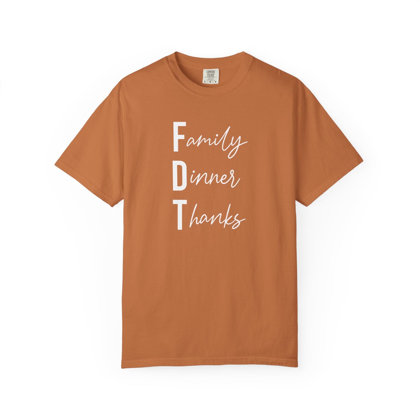Family Dinner Thanks T-Shirt fdt Thanksgiving Family Gathering Tee