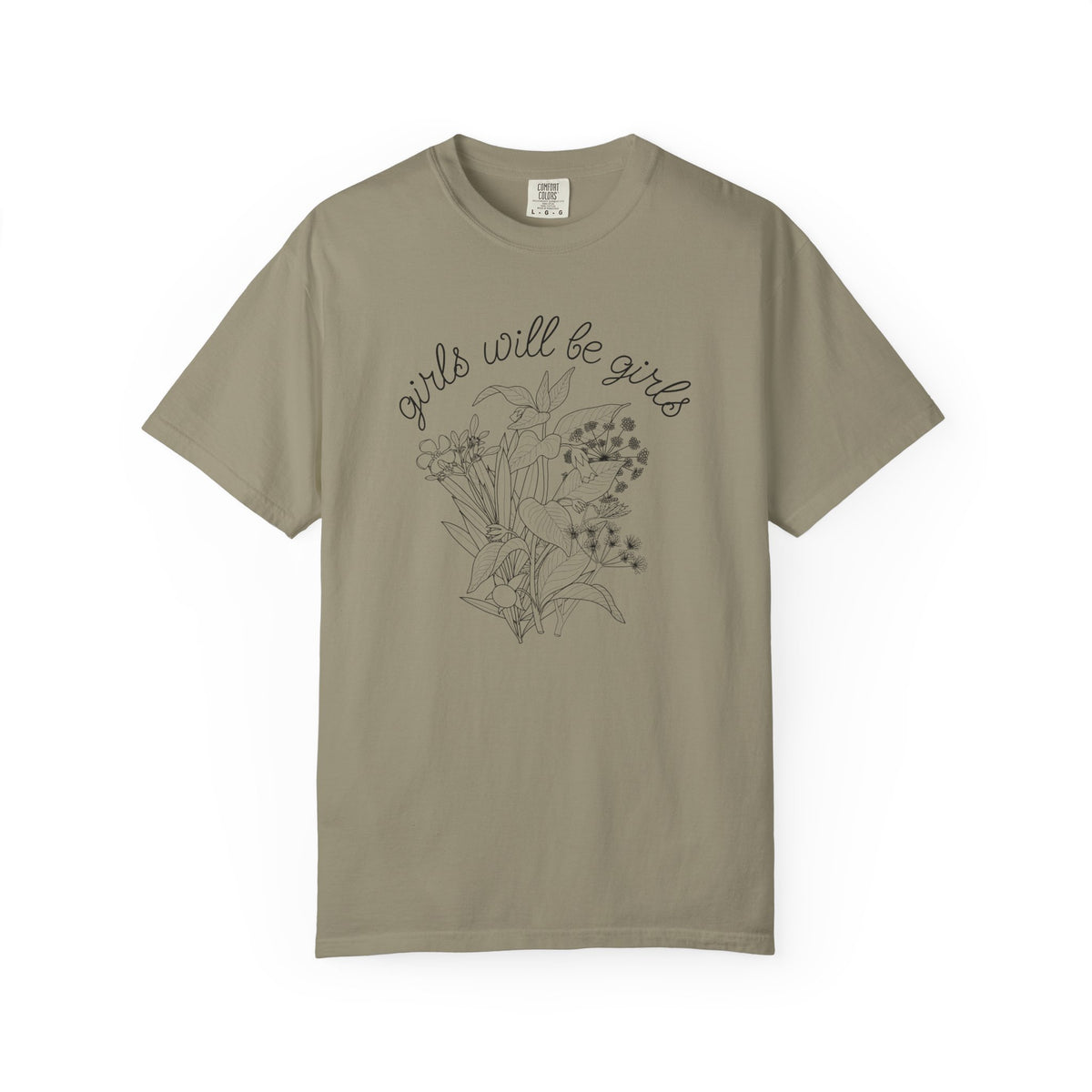 Girls Will Be Girls Floral T-Shirt