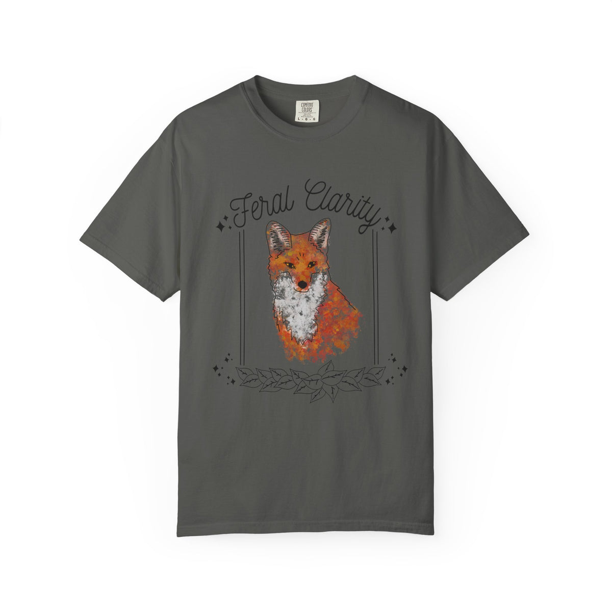 Feral Clarity Fox Graphic T-Shirt