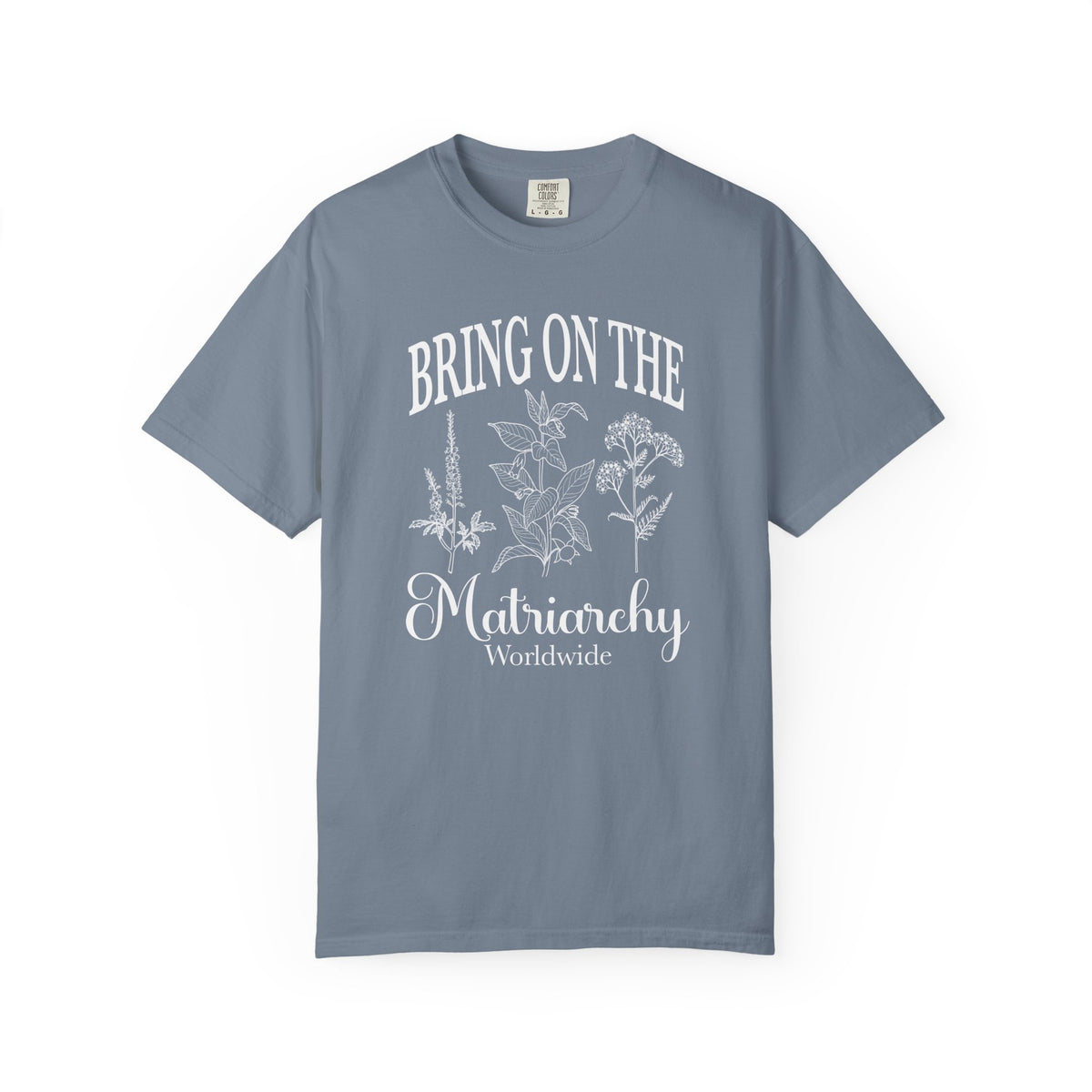 Bring On The Matriarchy T-shirt Feminist Floral Graphic Tee