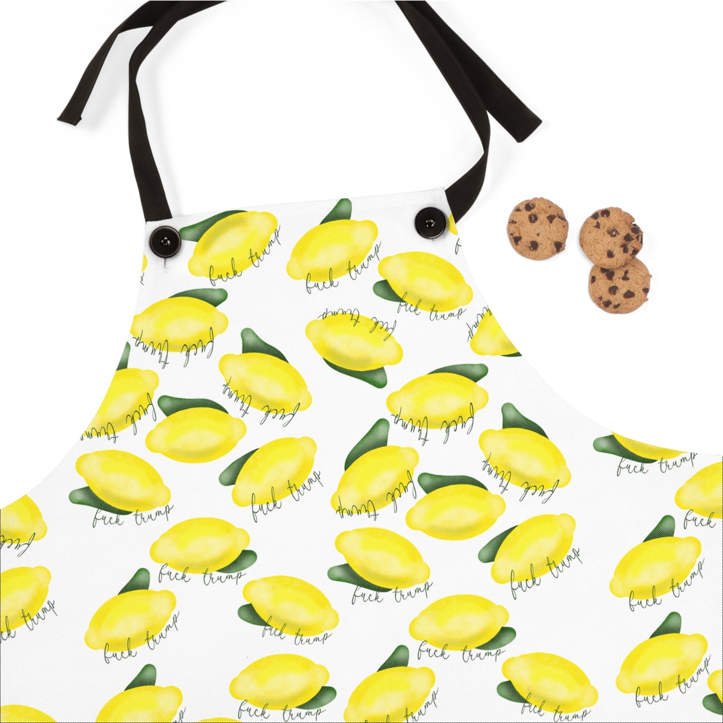 Slightly Subtle Lemon Apron (AOP) Citrus Kitchen Gag Gift